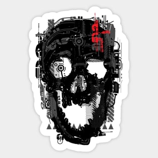 Skullci-Fi Sticker